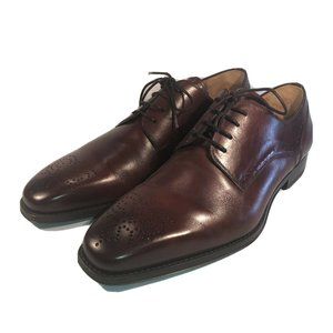 Magnanni Brown Leather Gregorio Size 9.5 M